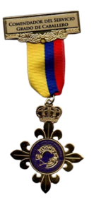 comendador del servicio grado caballero
